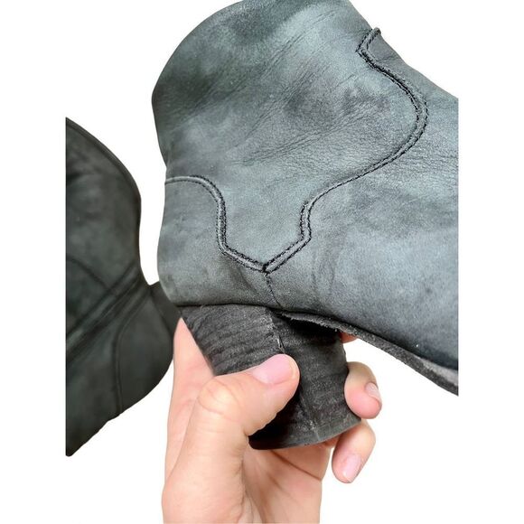 Frye Women's Ankle Boots in Dark Gray - Picture 10 of 16